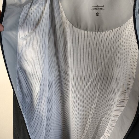 Nike Force Zip Up Track Jacket Mens Size Large Gray Green Full Zip - Picture 8 of 14